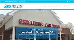 Desktop Screenshot of executivecarwash.net