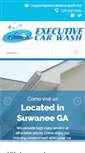 Mobile Screenshot of executivecarwash.net